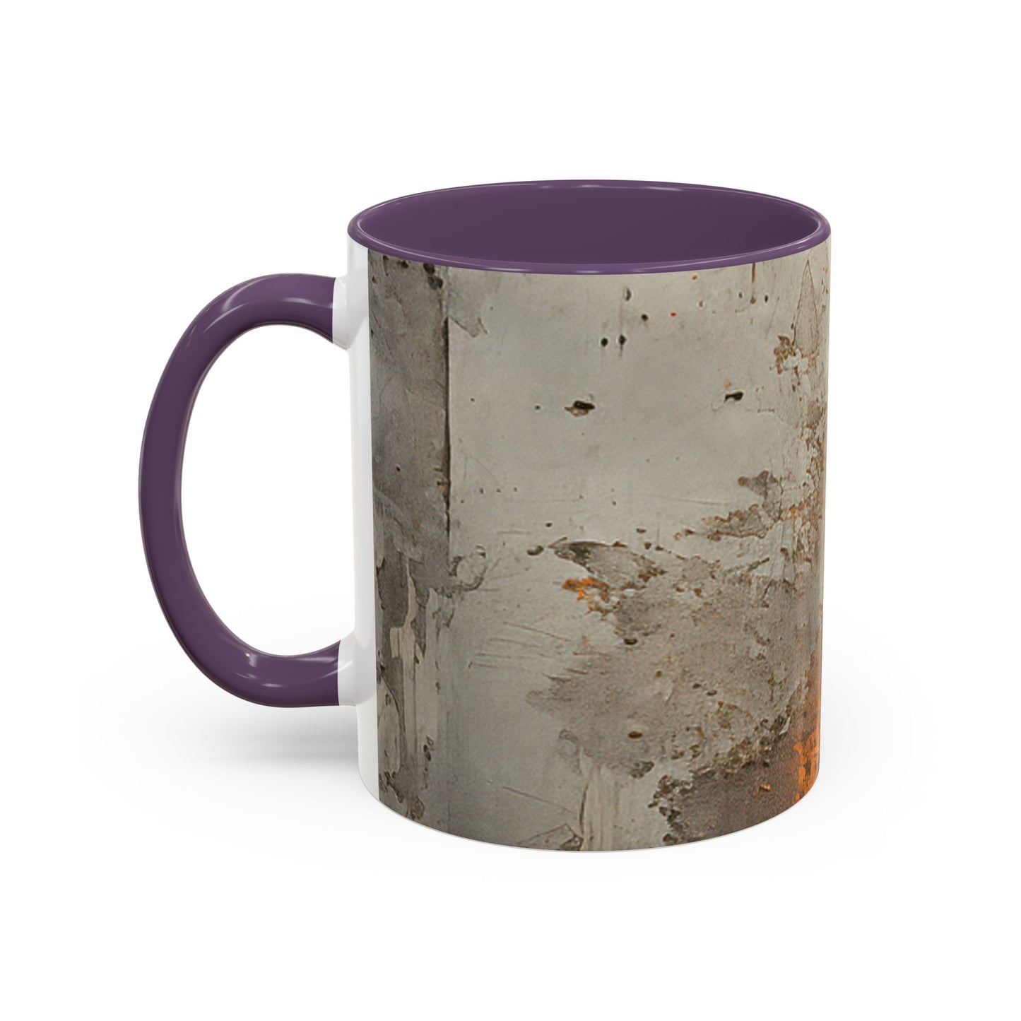 Rustic Accent Coffee Mug, Unique Artistic Mug