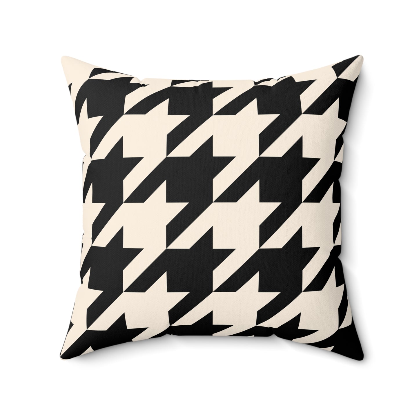 Chic Houndstooth Pillow, Modern Decor Cushion, Stylish Throw Pillow, Home Accent, Trendy Gift Idea, Living Room Decor