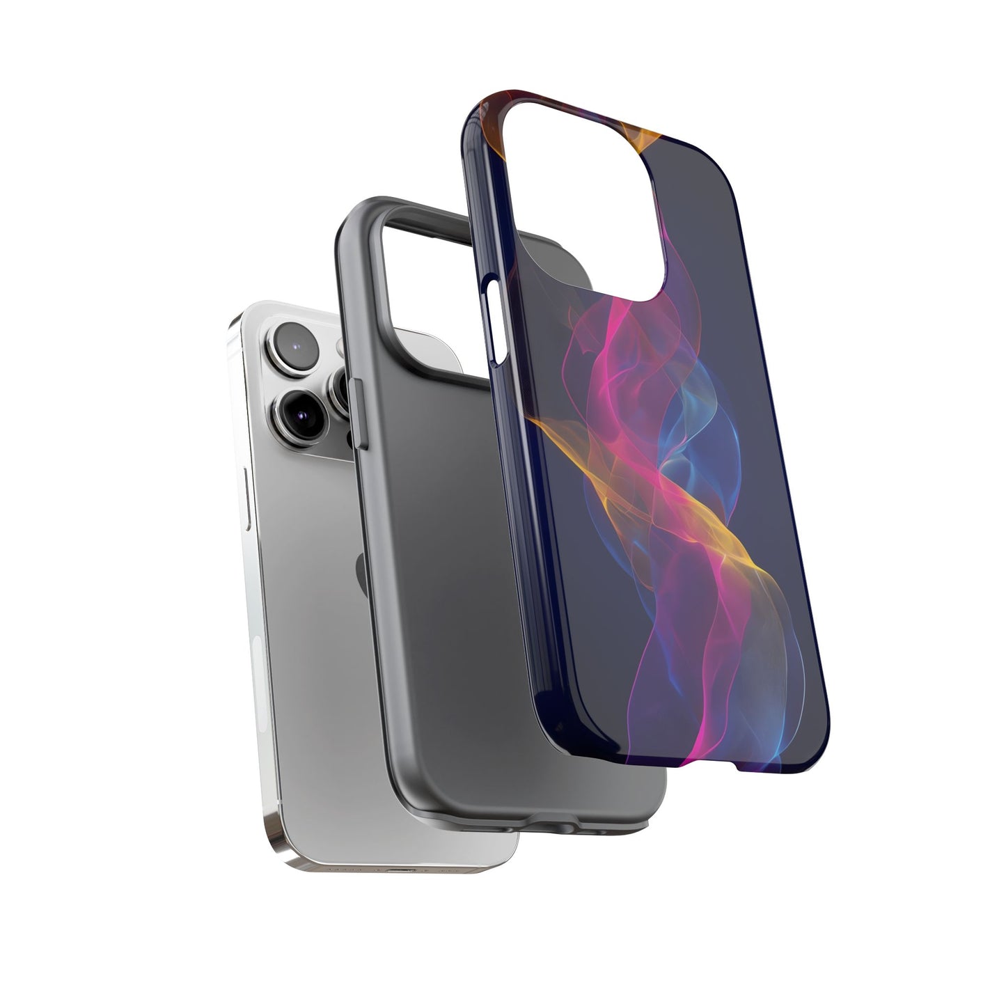 Colorful Smoke Phone Case – Tough Cases, Custom Phone Cover