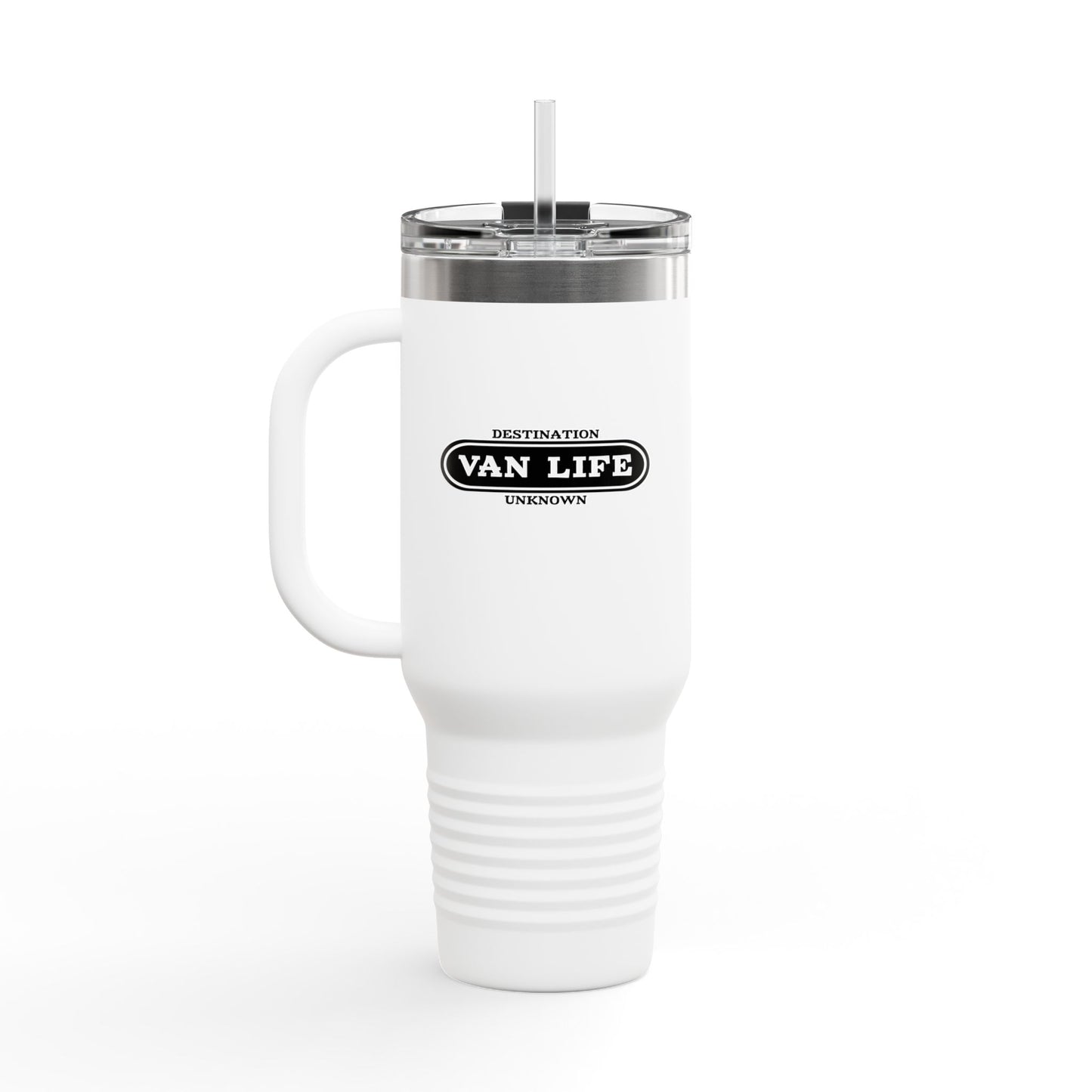 Van Life Insulated Travel Mug, 40oz | Adventure Coffee Cup, Road Trip Gift, Camping Beverage Tumbler, Outdoor Hydration
