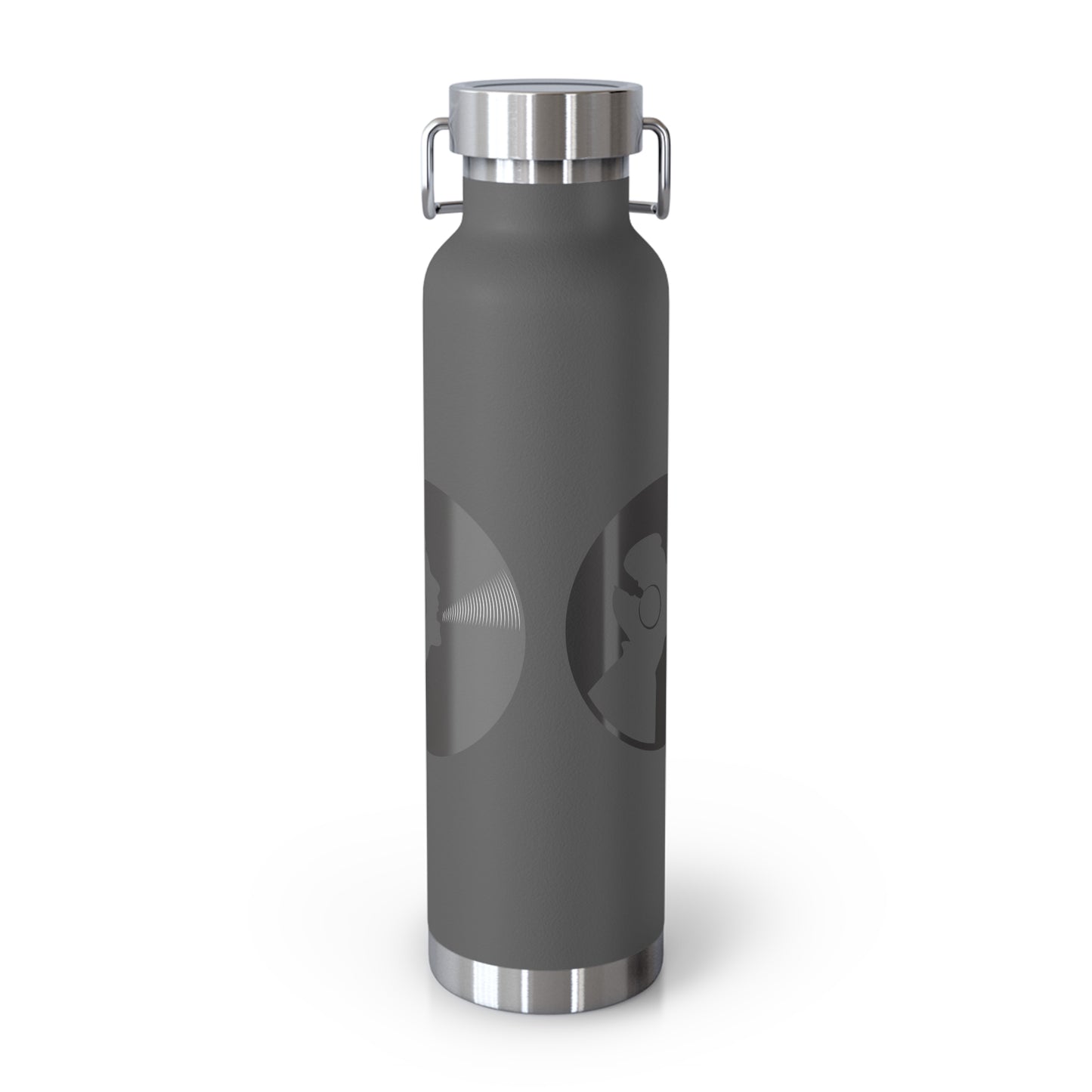 Stylish Copper Insulated Water Bottle for On-the-Go Hydration | Fitness, Travel, Eco-Friendly Gift, Unique Design, 22oz