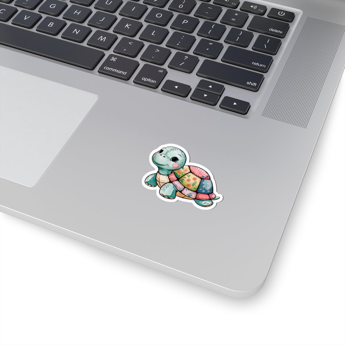 Adorable Turtle Kiss-Cut Stickers for Laptop, Water Bottle Decor, Cute Gifts for Kids, Animal Lover Stickers, Fun Party Favors