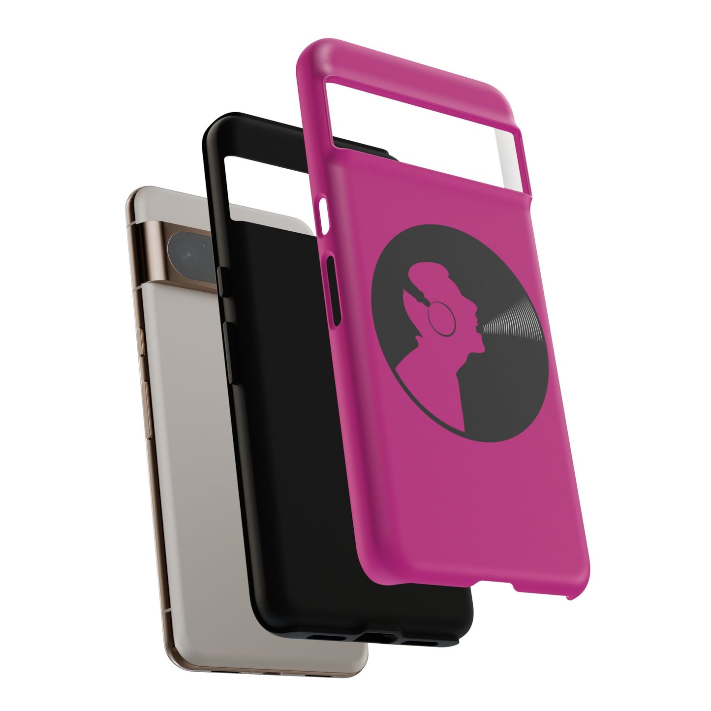 Stylish Phone Case for Music Lovers, Vibrant Tough Cases, Custom iPhone Cover, Gift for Her, Trendy Accessories
