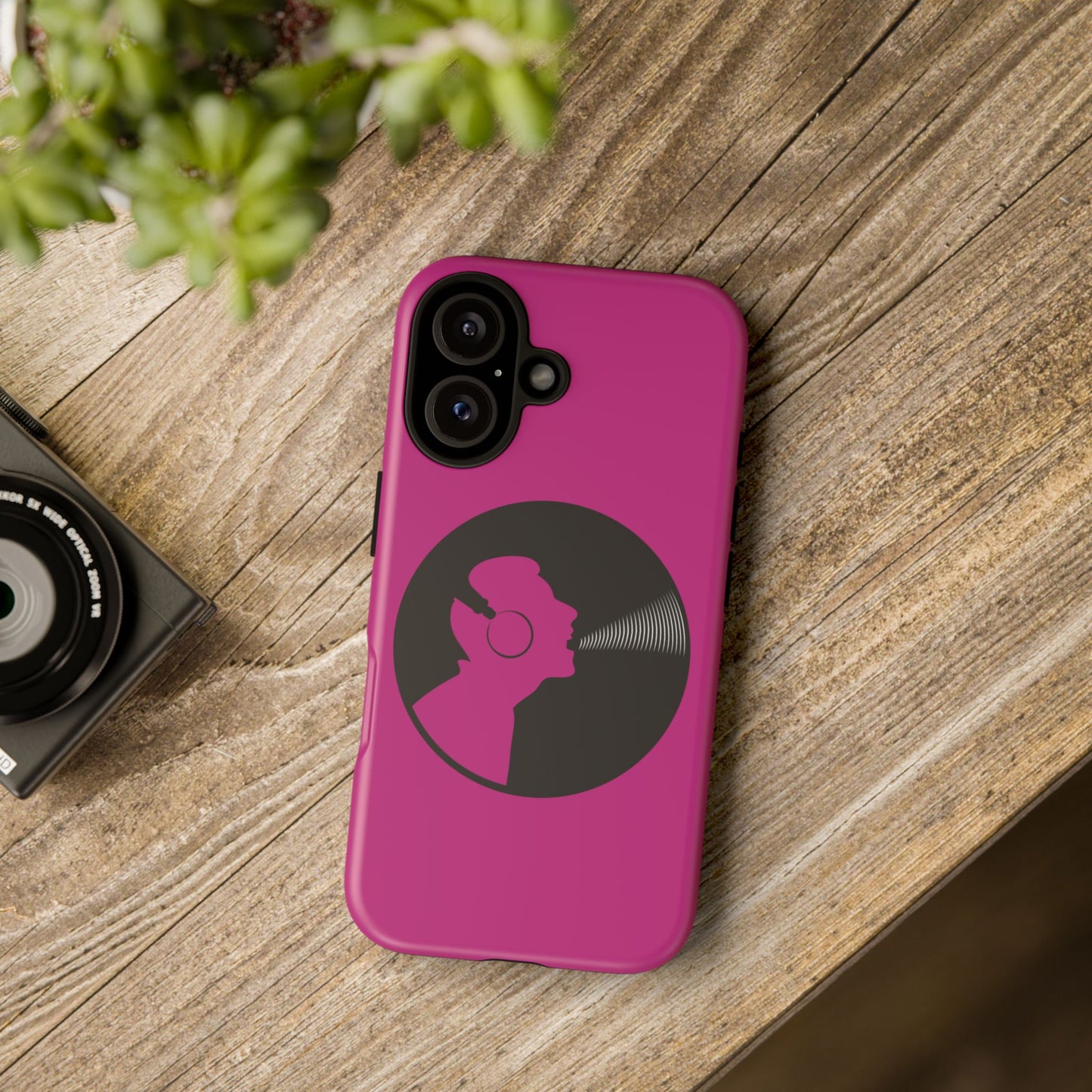 Stylish Phone Case for Music Lovers, Vibrant Tough Cases, Custom iPhone Cover, Gift for Her, Trendy Accessories
