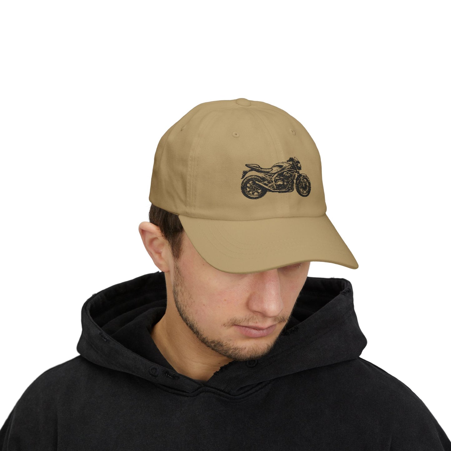 Motorcycle Dad Cap: Perfect Gift for Bikers, Father's Day, Casual, Adjustable, Vintage Style