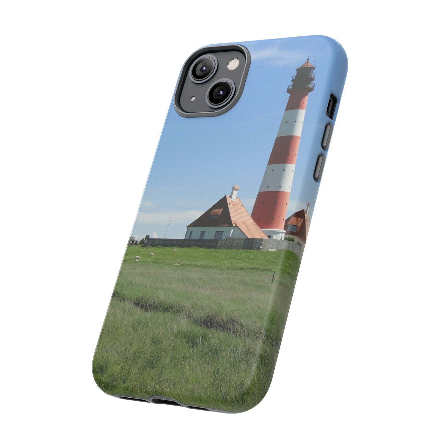 Lighthouse Phone Case - Coastal Vibes, Nautical Gift, Ocean Lover Accessory, Beach Aesthetic, Customizable Design