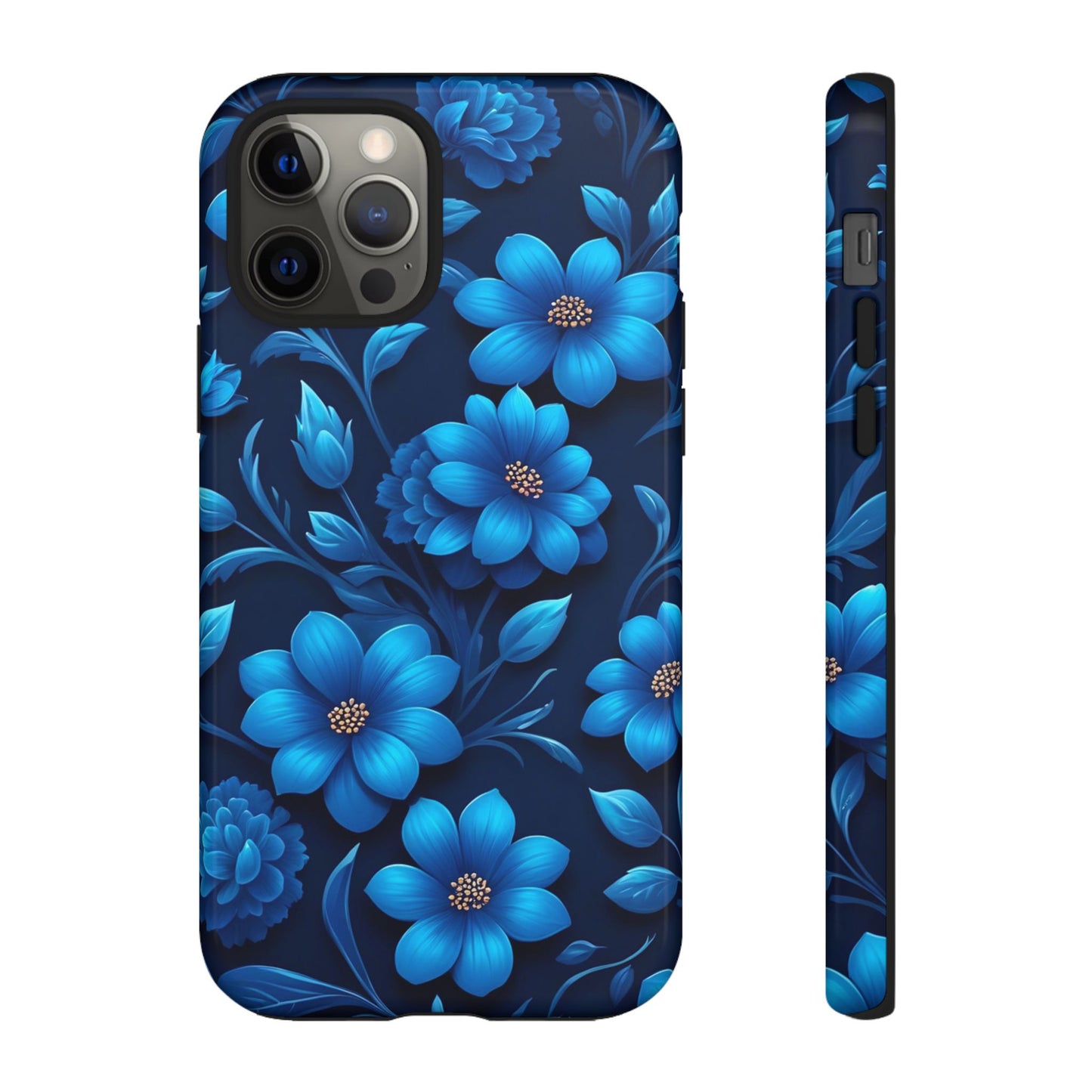 Tough Cases: Floral iPhone Case, Vibrant Phone Cover, Flower Patterned Case, Protective Floral Design, Spring Gift Idea