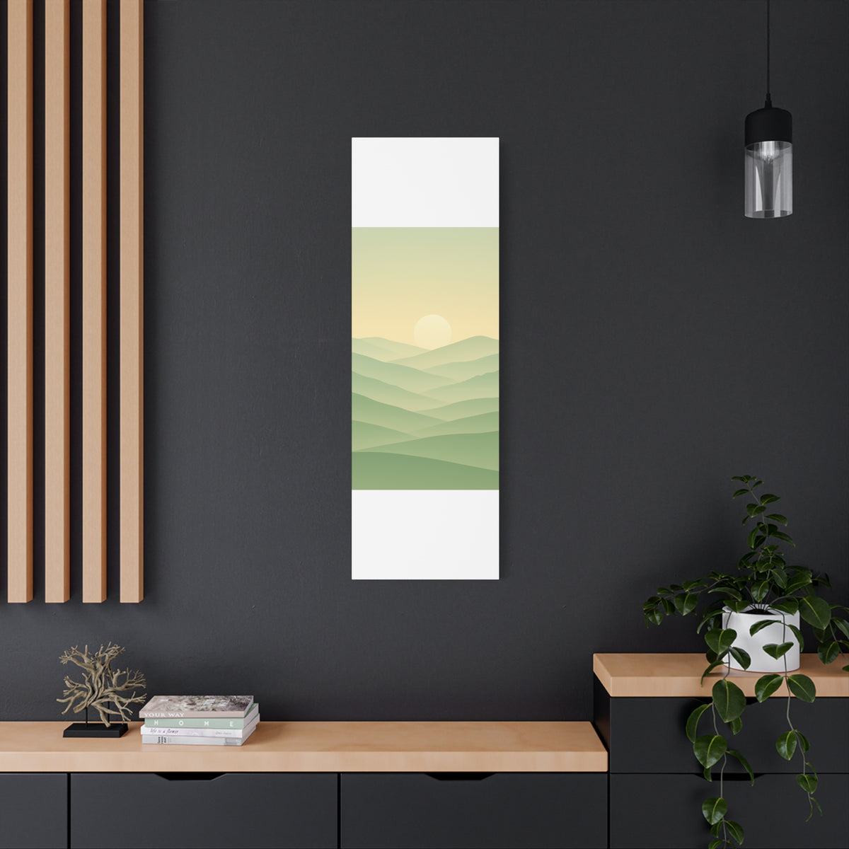 Matte Canvas, Stretched, 1.25" Sunset or Sunrise