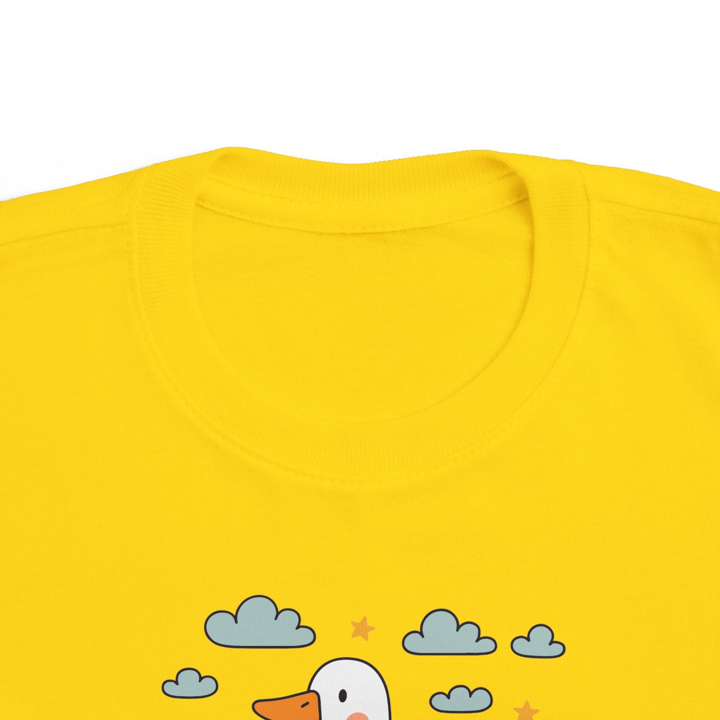 Cute Toddler's Tee with Happy Duck Design, Perfect for Playtime, Gifts, or Family Outings, Summer Fun, Animal Lovers