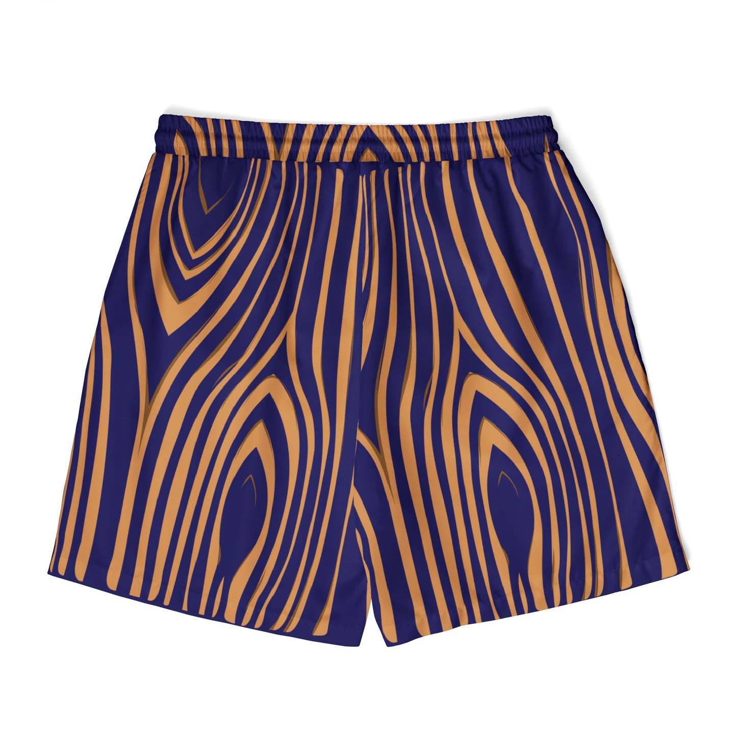 Trendy Wood Grain Print Swim Shorts, Unisex Beachwear, Summer Pool Shorts, Vacation Swimwear, Surf Style, Gift for Him/Her
