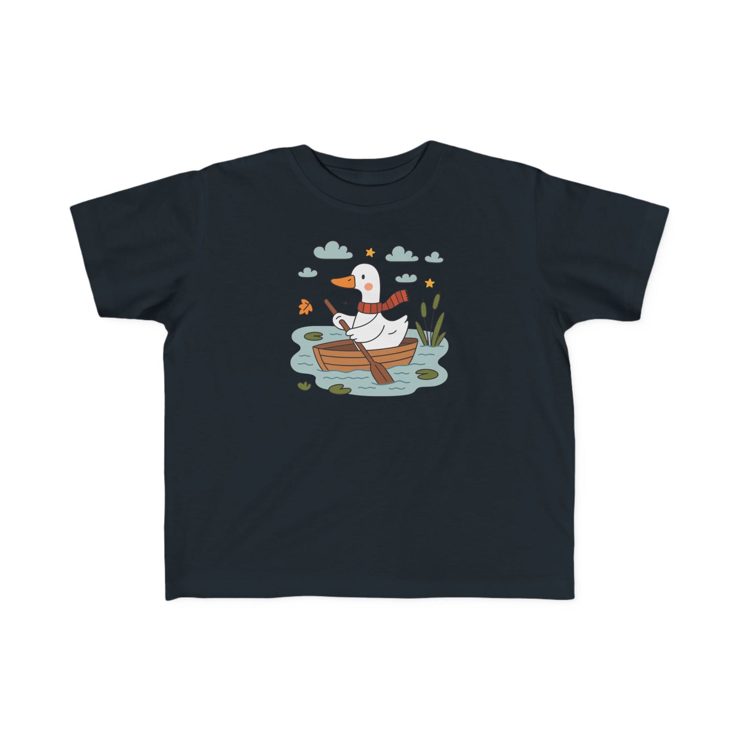 Cute Toddler's Tee with Happy Duck Design, Perfect for Playtime, Gifts, or Family Outings, Summer Fun, Animal Lovers