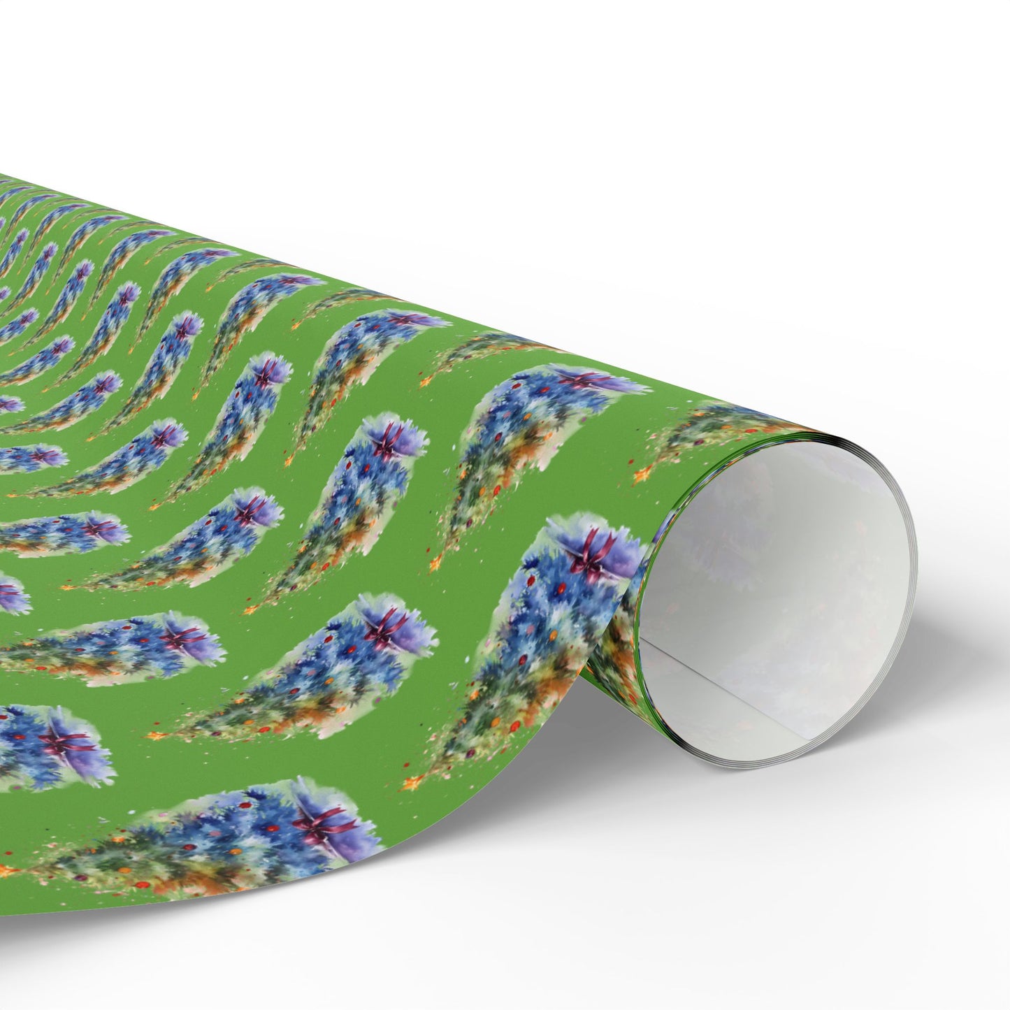 Vibrant Floral Wrapping Paper, Eco-Friendly Gift Wrap for Birthdays, Holidays, Special Occasions, Party Supplies, Green Decor