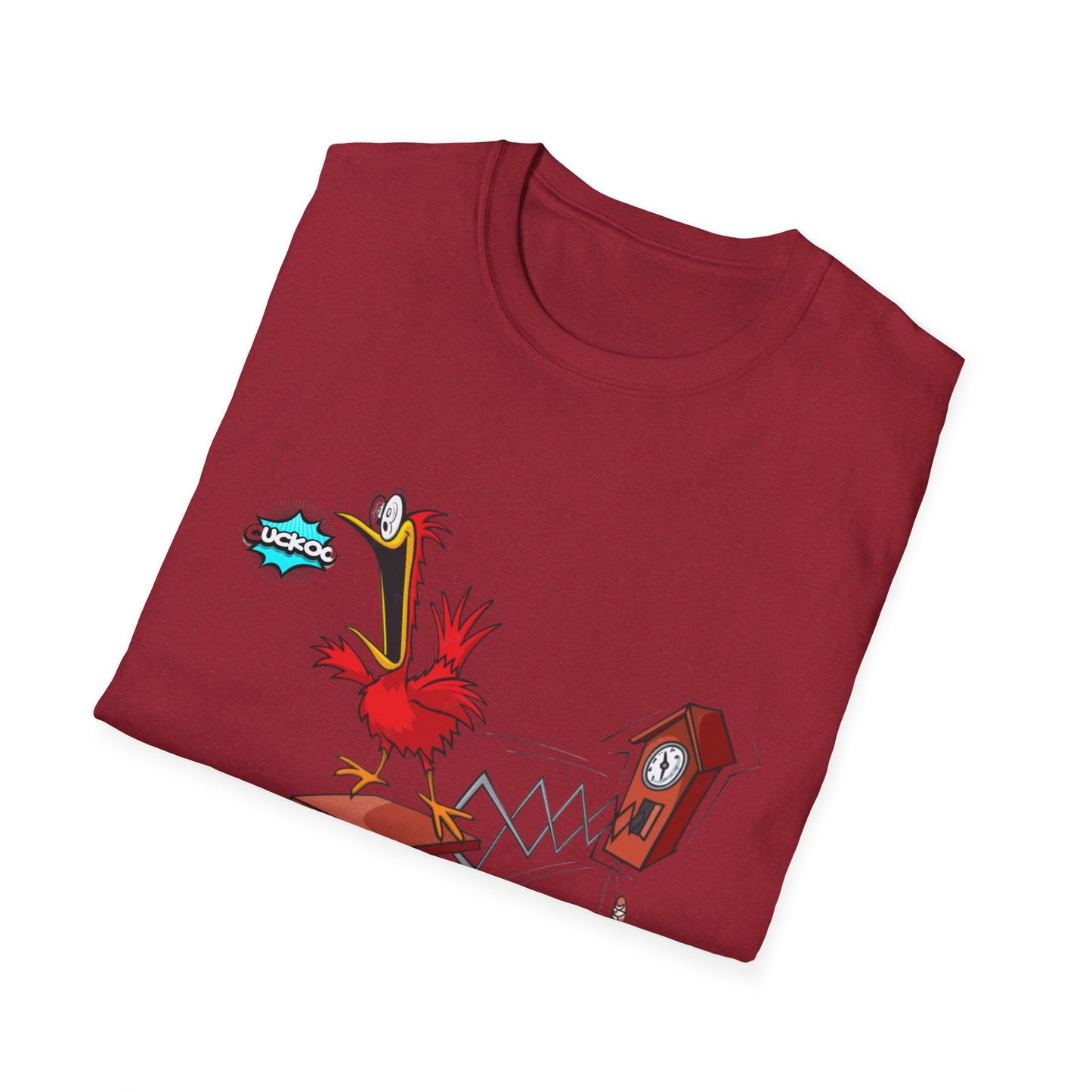 Whimsical Unisex Softstyle T-Shirt, Fun Graphic Tee