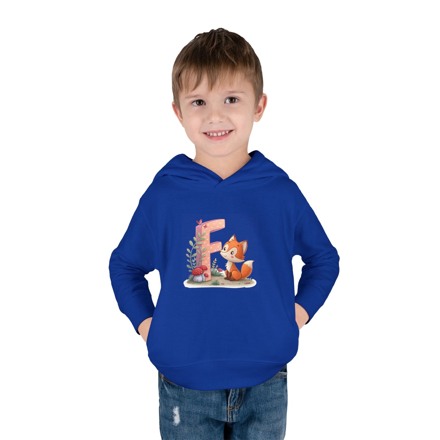Cute Toddler Fox Hoodie, Fleece Pullover for Kids, Perfect Gift for Birthdays, Baby Showers, or Everyday Wear