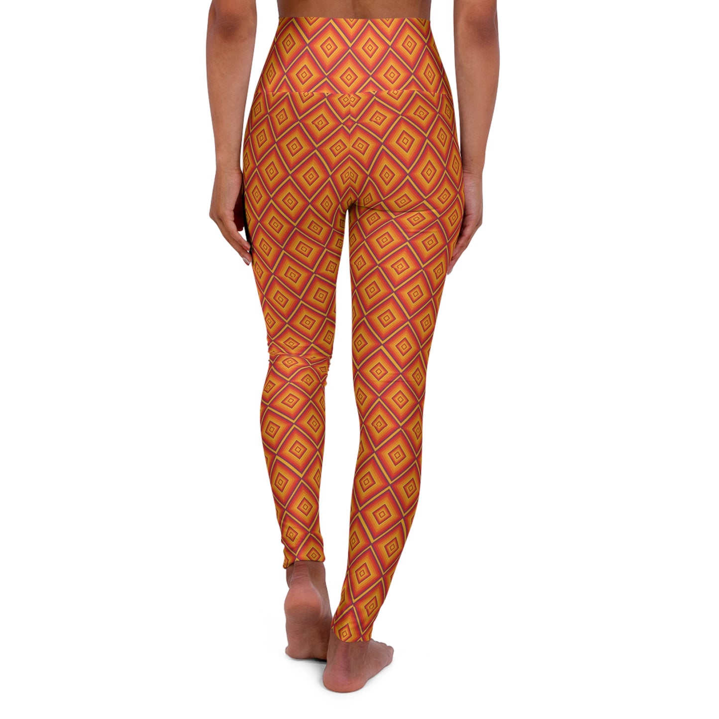 Vibrant High Waisted Yoga Leggings, Activewear, Fitness, Gym, Athleisure, Colorful Leggings