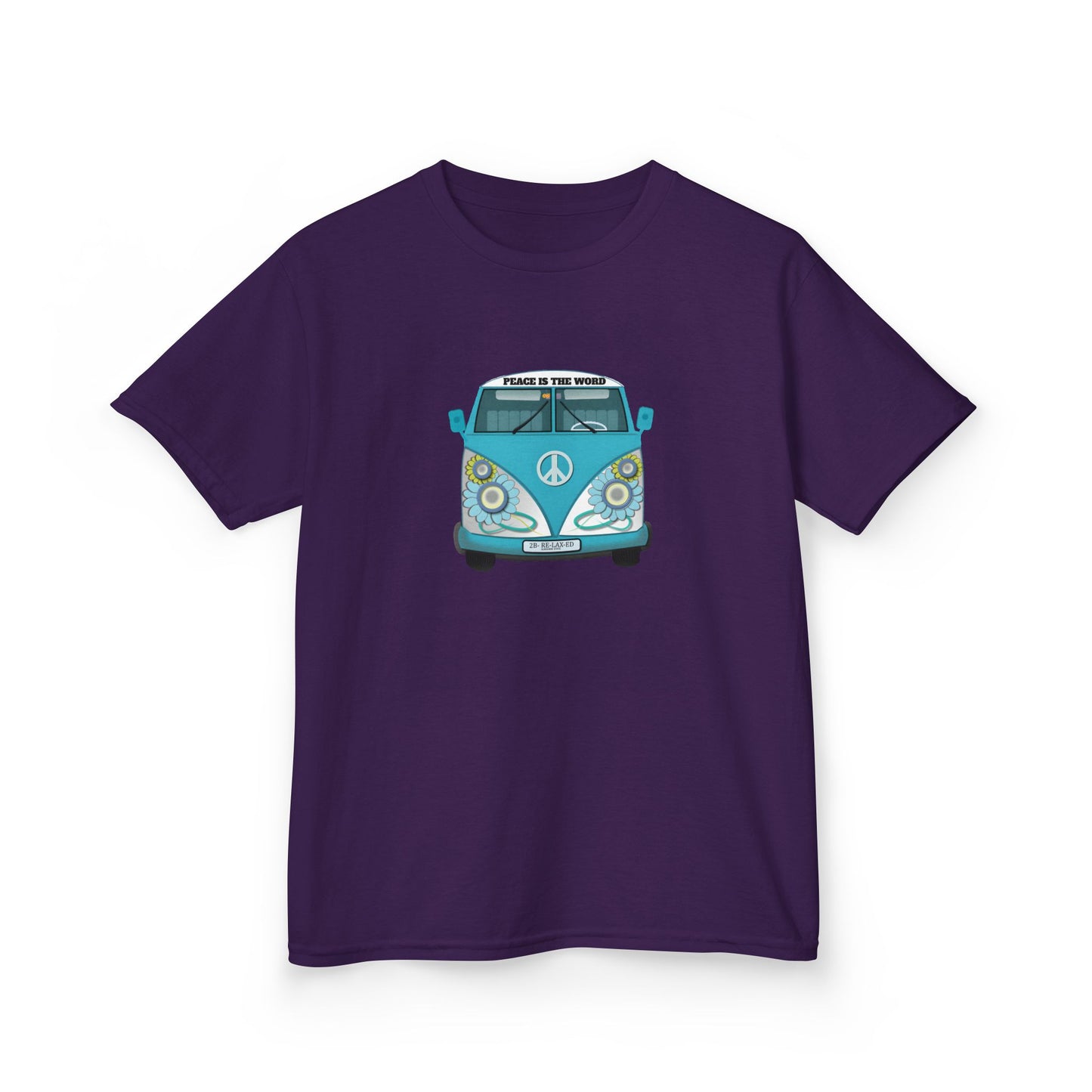 Retro VW Bus Kids Tee | Perfect for Road Trips, Summer Adventures, Peace & Love Style, Gift for Young Explorers, Birthday Present