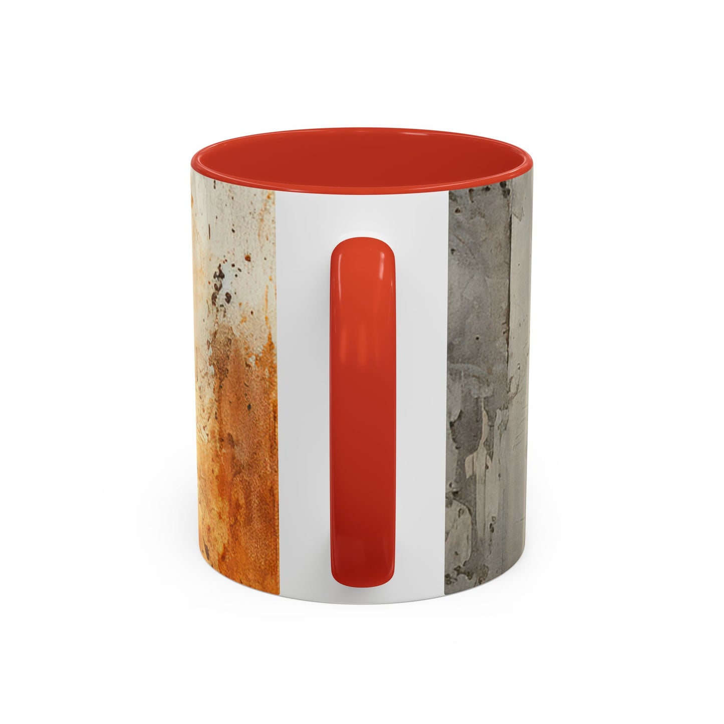 Rustic Accent Coffee Mug, Unique Artistic Mug