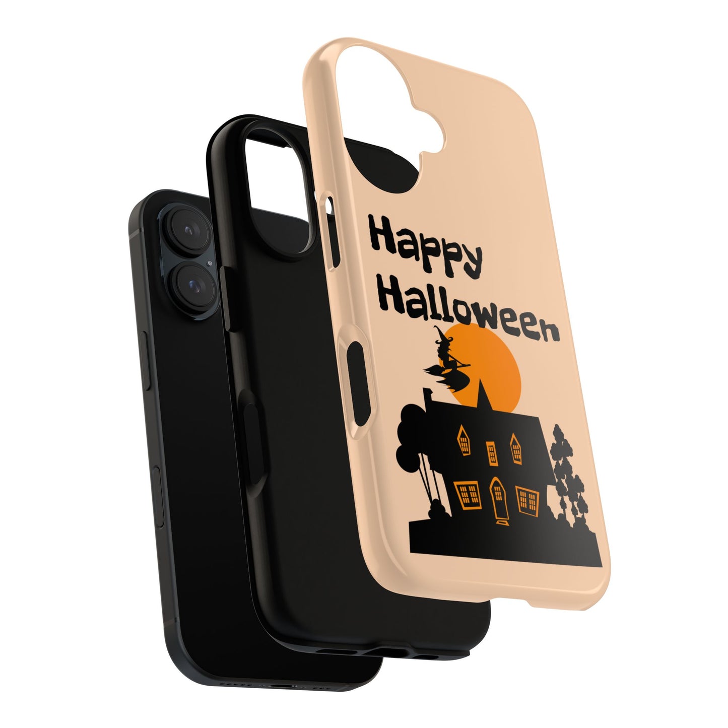 Halloween Phone Case, Spooky Mobile Cover, Tough Case for Phone, Witch Design, Fall Decor, Unique Gift for Halloween