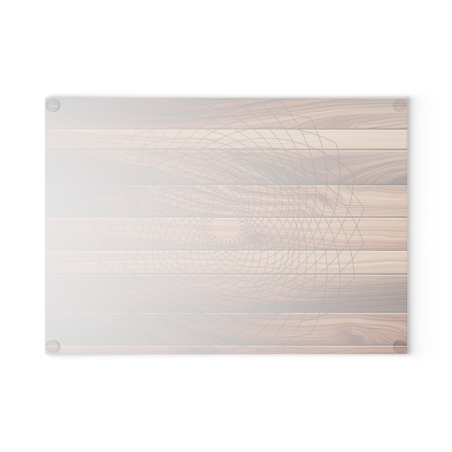 Stylish Geometric Glass Cutting Board, Modern Kitchen Decor, Unique Gift for Home Cooks, Perfect for Weddings and Housewarming