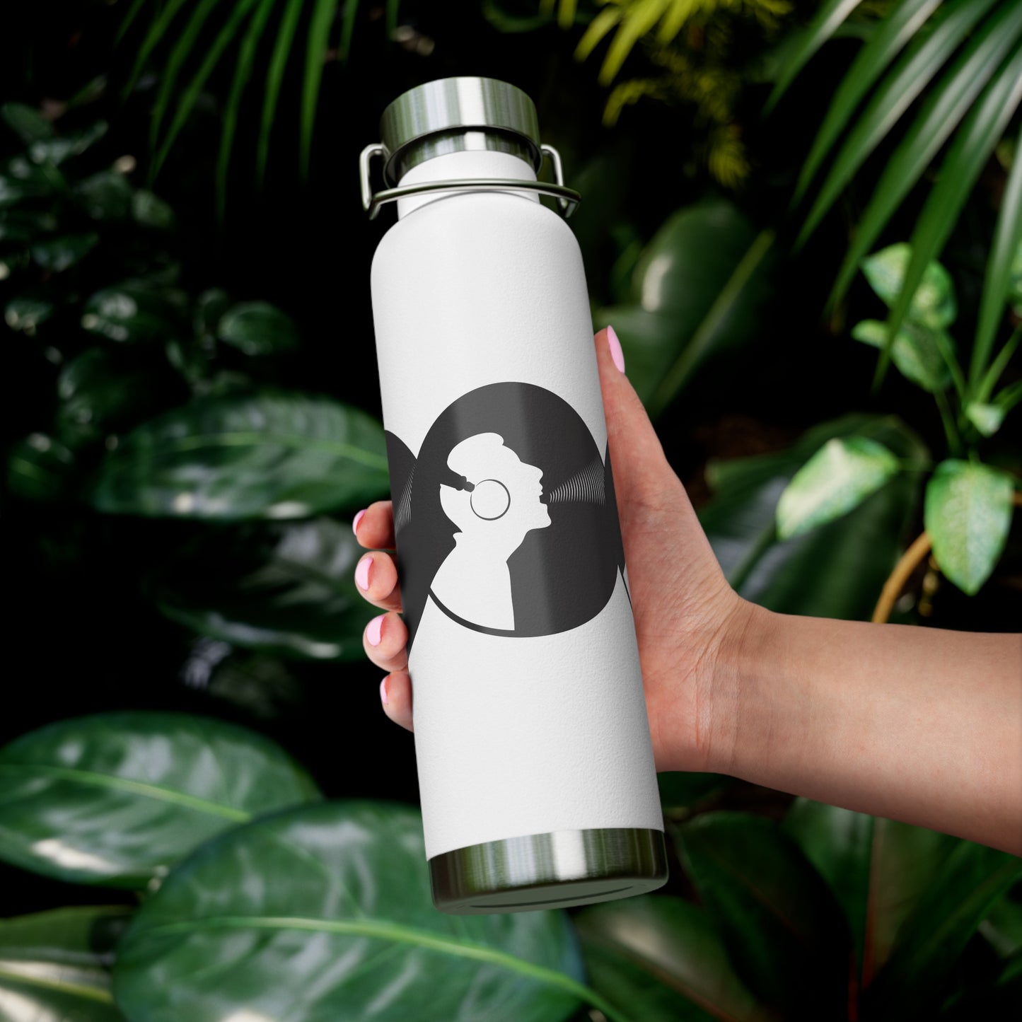 Stylish Copper Insulated Water Bottle for On-the-Go Hydration | Fitness, Travel, Eco-Friendly Gift, Unique Design, 22oz