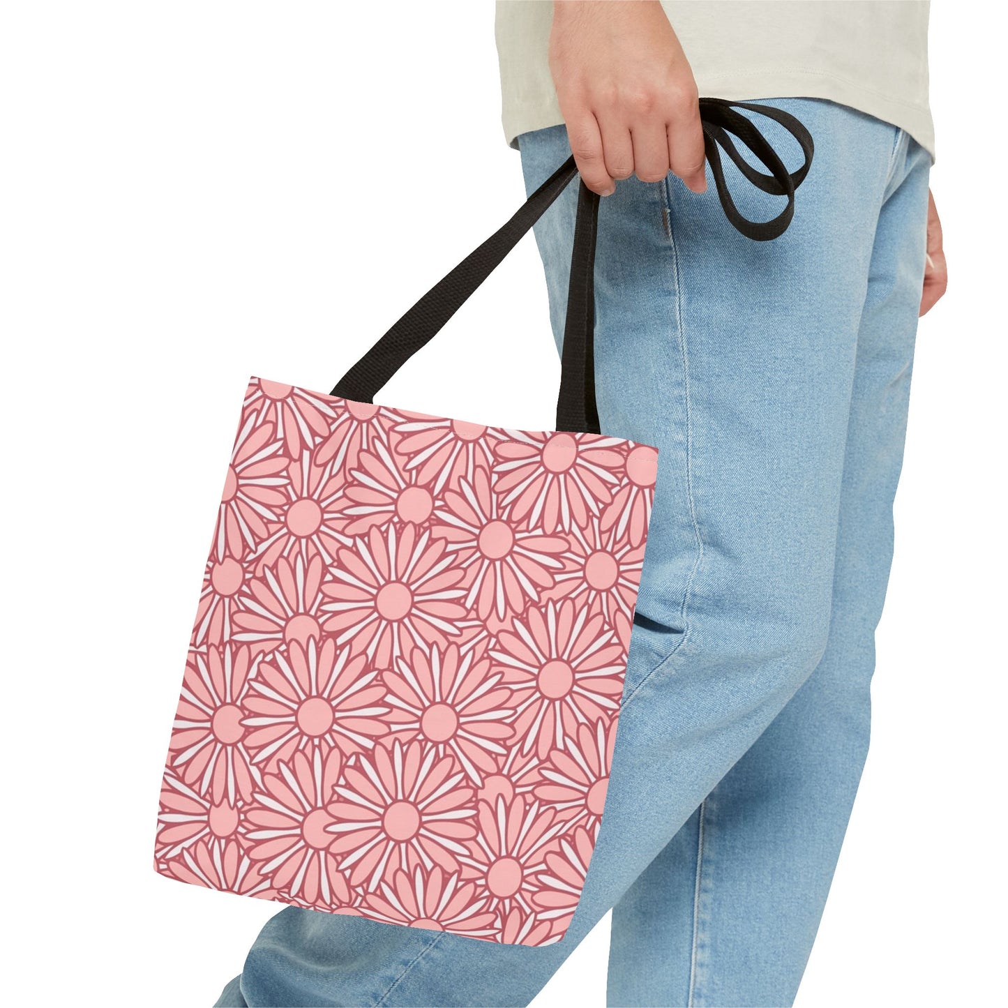 Charming Floral Tote Bag, Perfect for Spring, Eco-Friendly Shopping