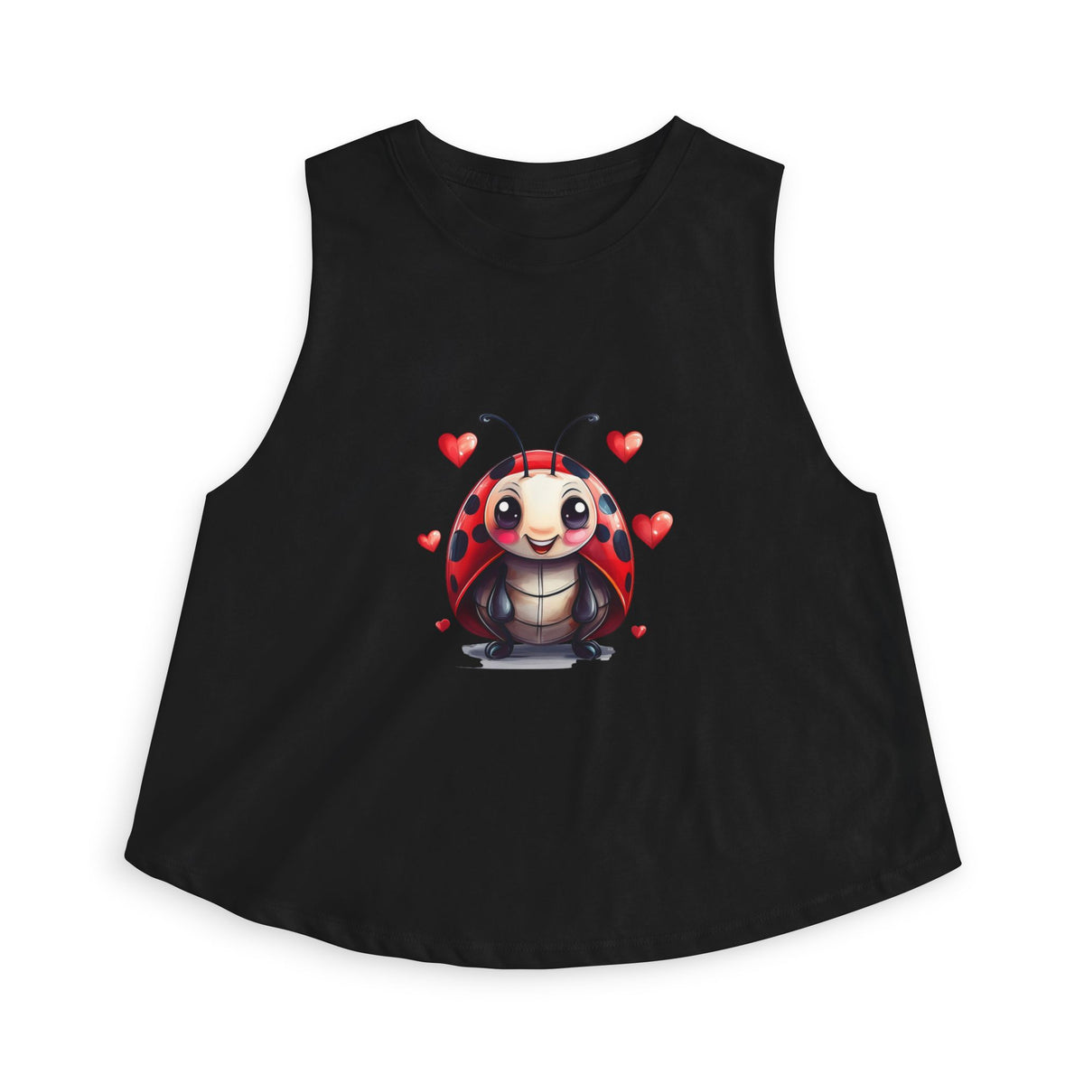 Ladybug Love Crop Top
