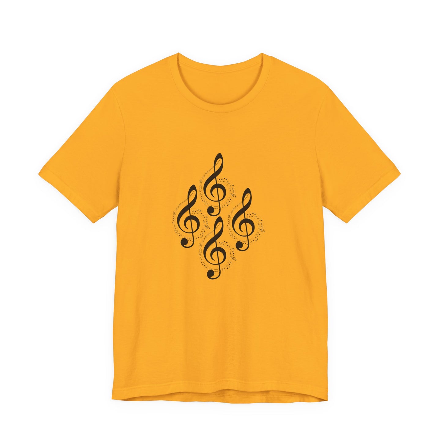 Musical Notes Tee - Perfect for Music Lovers, Casual Wear, Concerts, Festivals, Unique Gift Idea