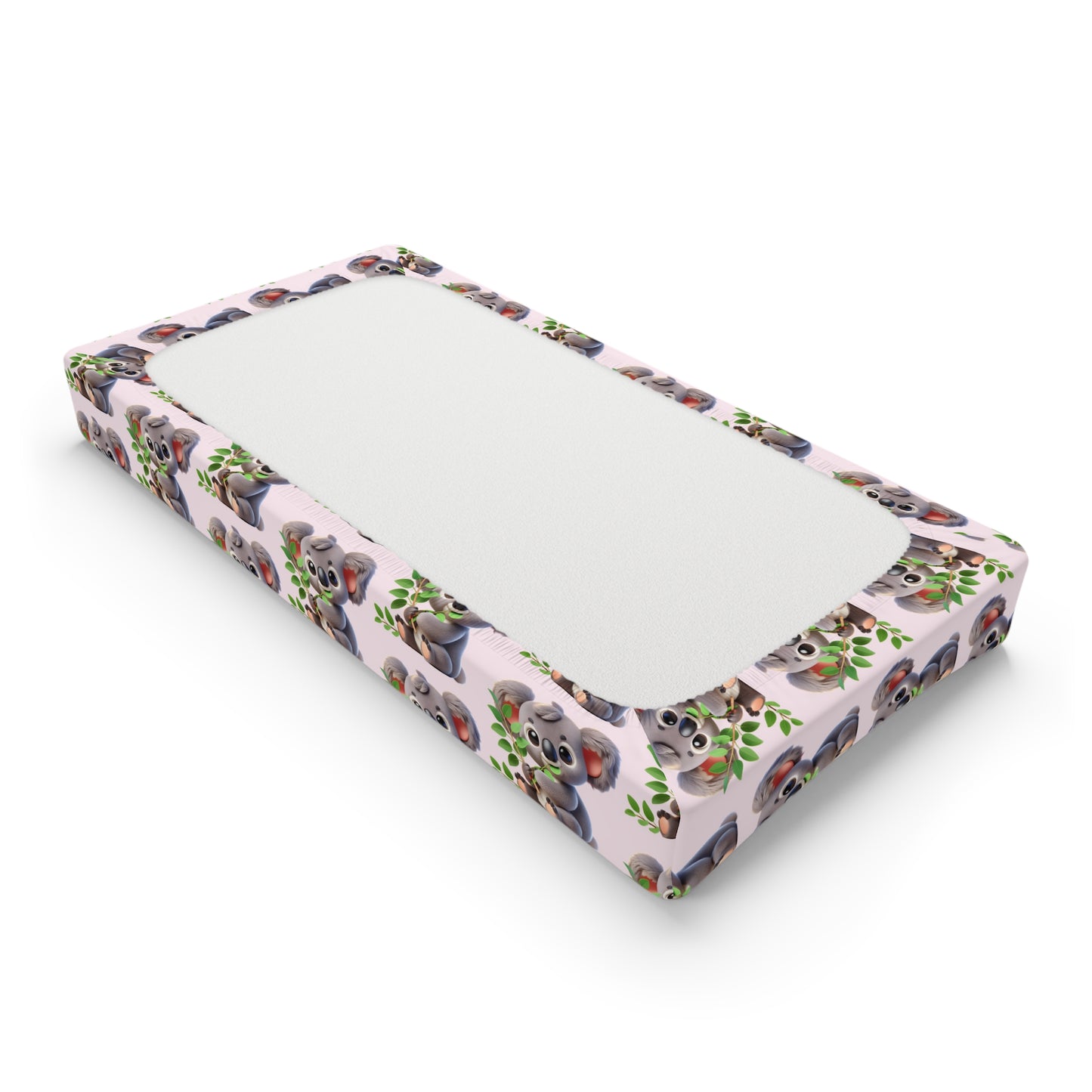 Cute Koala Baby Changing Pad Cover | Nursery Decor, Baby Shower Gift, Playroom Accessories, Animal Print, Gift for New Parents