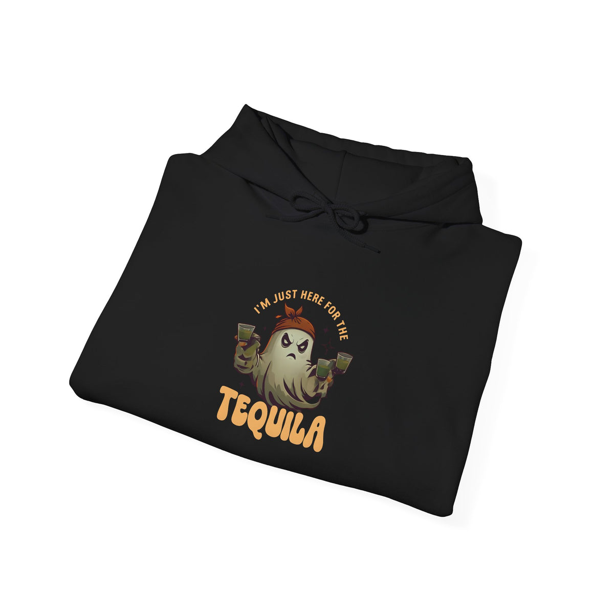 Unisex Heavy Blend™ Hooded Sweatshirt Only here for the Tequila