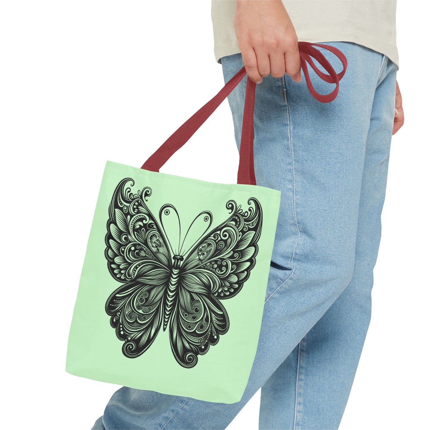 Butterfly Tote Bag | Stylish Eco-Friendly Bag, Nature Lover Gift, Shopping, Beach, Travel, Reusable, Spring Decor