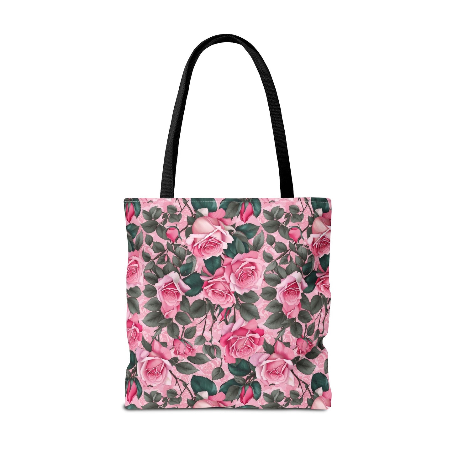 Pretty Pink Floral Tote Bag, Stylish Reusable Bag, Shopping Tote, Gift for Her, Eco-Friendly, Mother's Day Gift