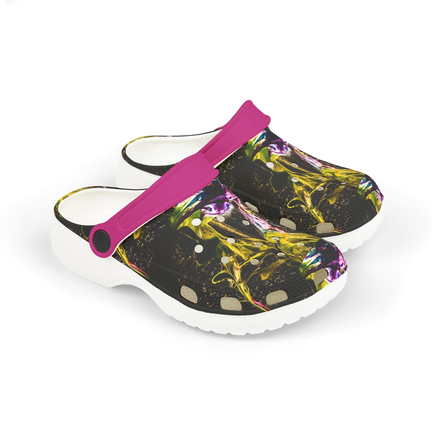 Vibrant Kids' EVA Foam Clogs - Colorful Slip-On Shoes, Summer Footwear, Playtime Comfort, Fun Outdoor Fashion, Unique Gift Idea