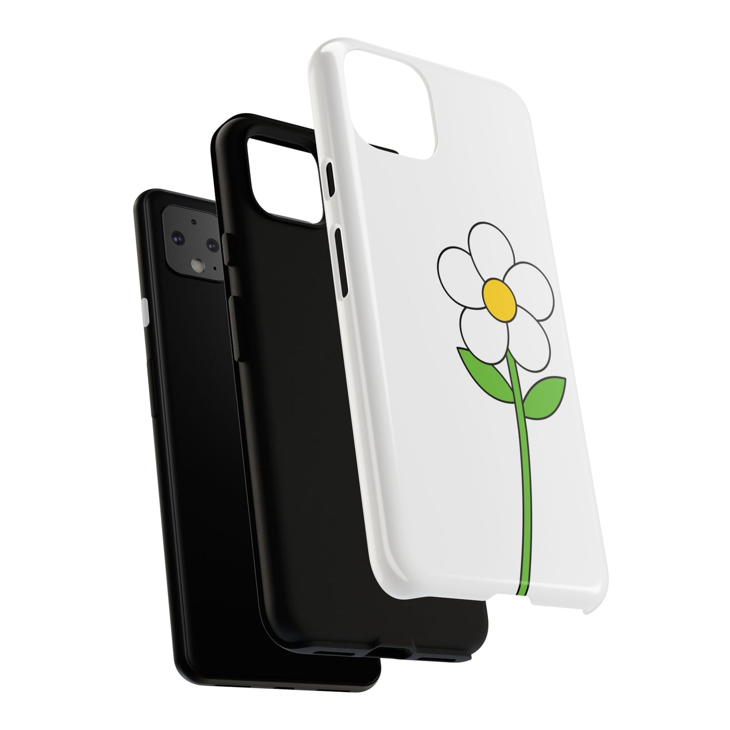 Floral Phone Case, Tough Cases with Flower Design, Cute Phone Accessory, Gifts for Her, Spring Decor, Unique Phone Cases