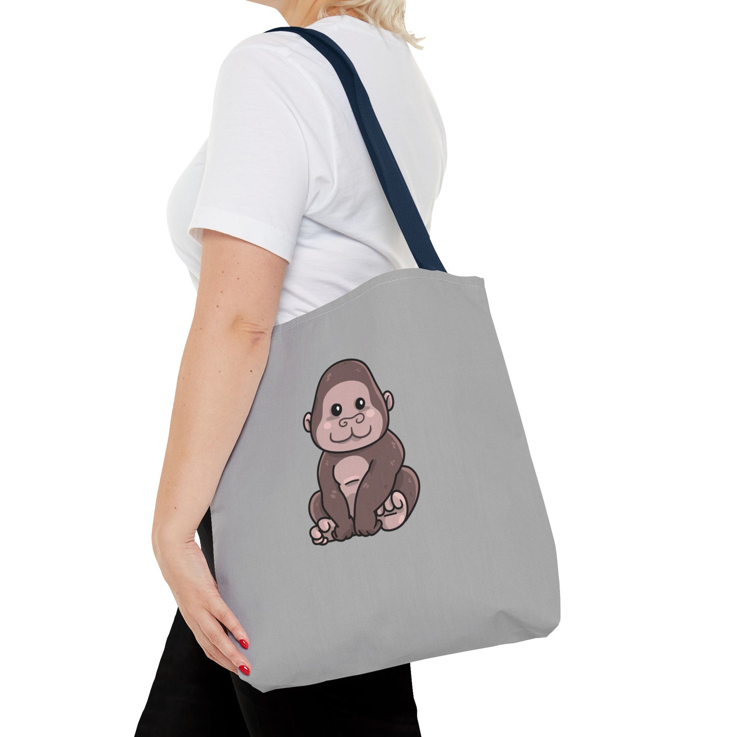 Cute Cartoon Gorilla Tote Bag