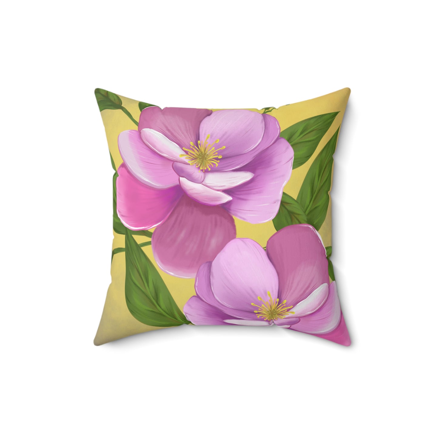 Spun Polyester Square Pillow