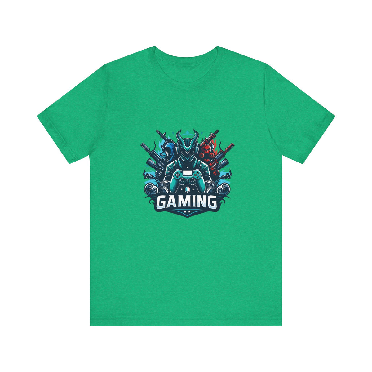 Gaming Controller Emblem Tee — Esports Gamer Graphic T-Shirt