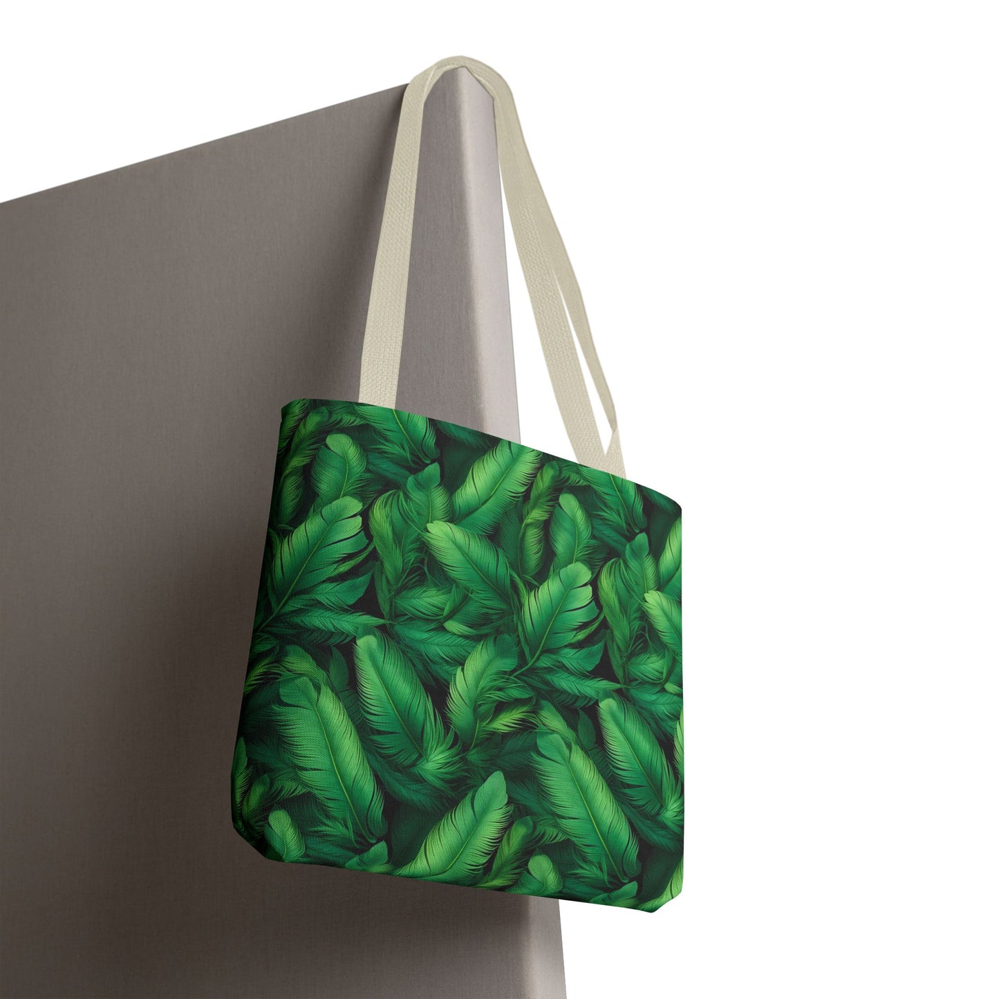 Tropical Leaf Tote Bag, Eco-Friendly Shopping Bag, Beach Day Essential, Vacation Accessory, Summer Gift Idea