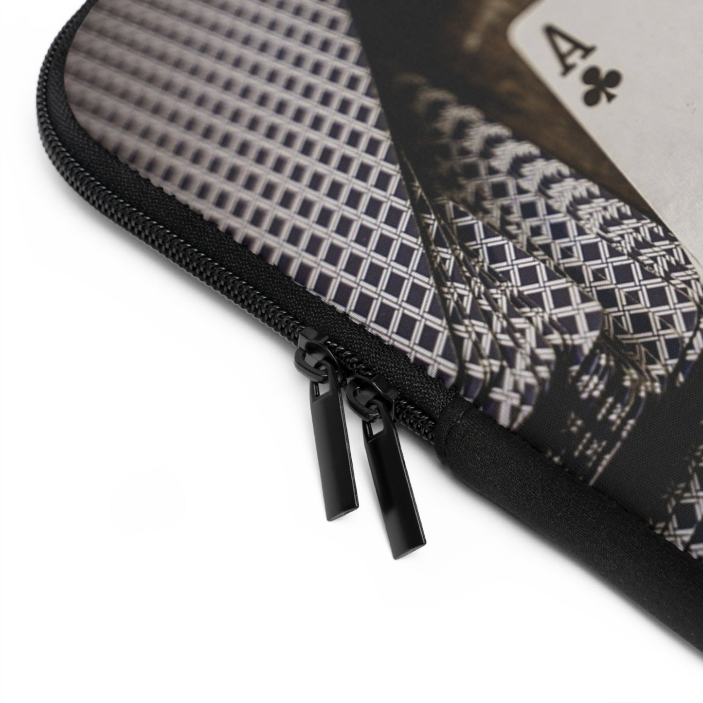 Poker Player Laptop Sleeve | Gaming Accessory for Gamers, Unique Gift for Poker Lovers, Stylish Tech Case, Perfect for Travel