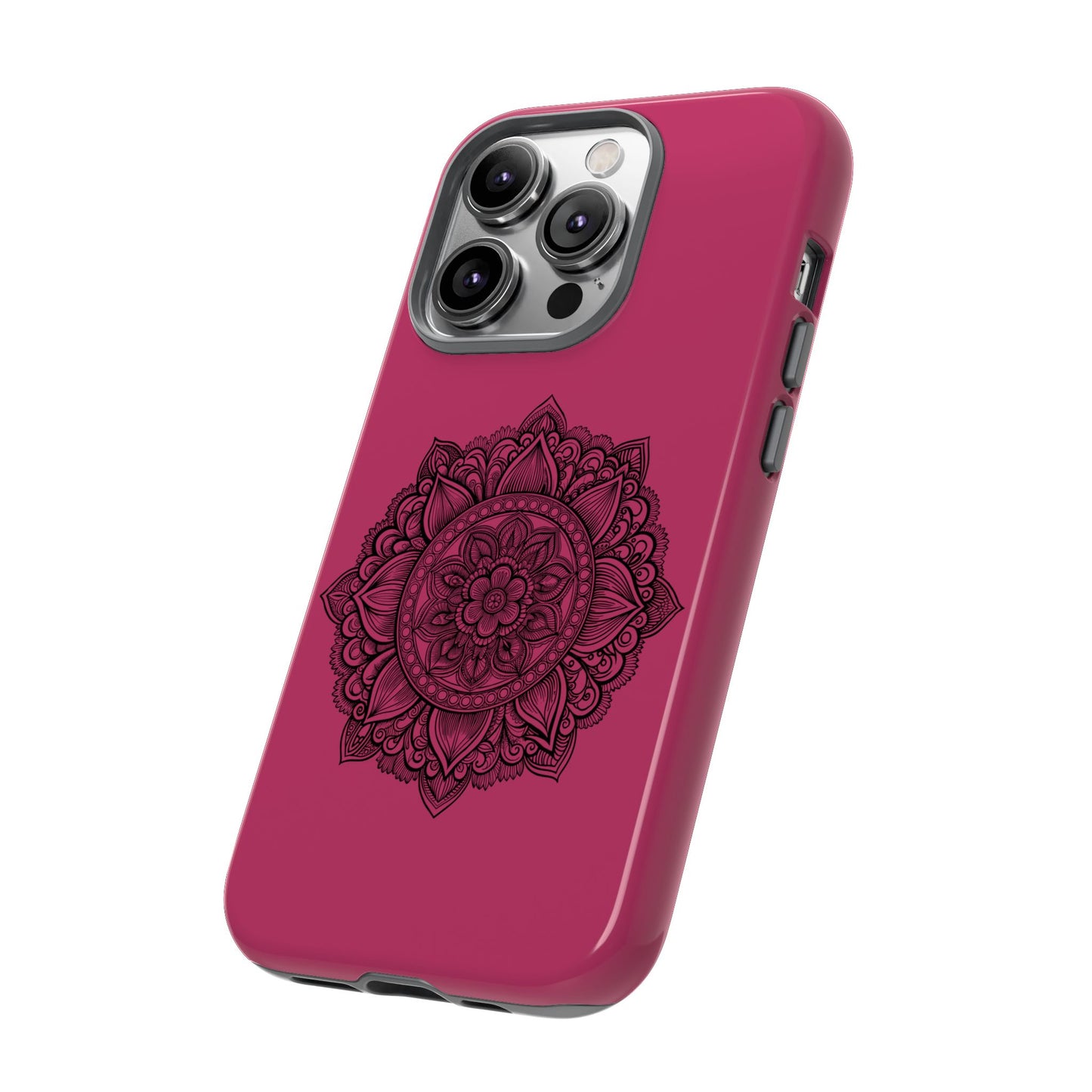 Vibrant Mandala Phone Case, Artistic Protection Cover, Gift for Her, Trendy Accessories, Birthday or Holiday Present