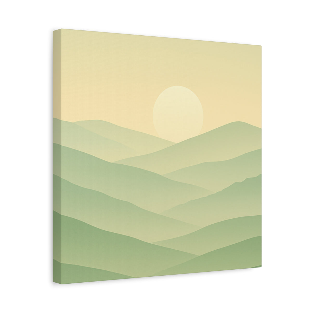 Matte Canvas, Stretched, 1.25" Sunset or Sunrise