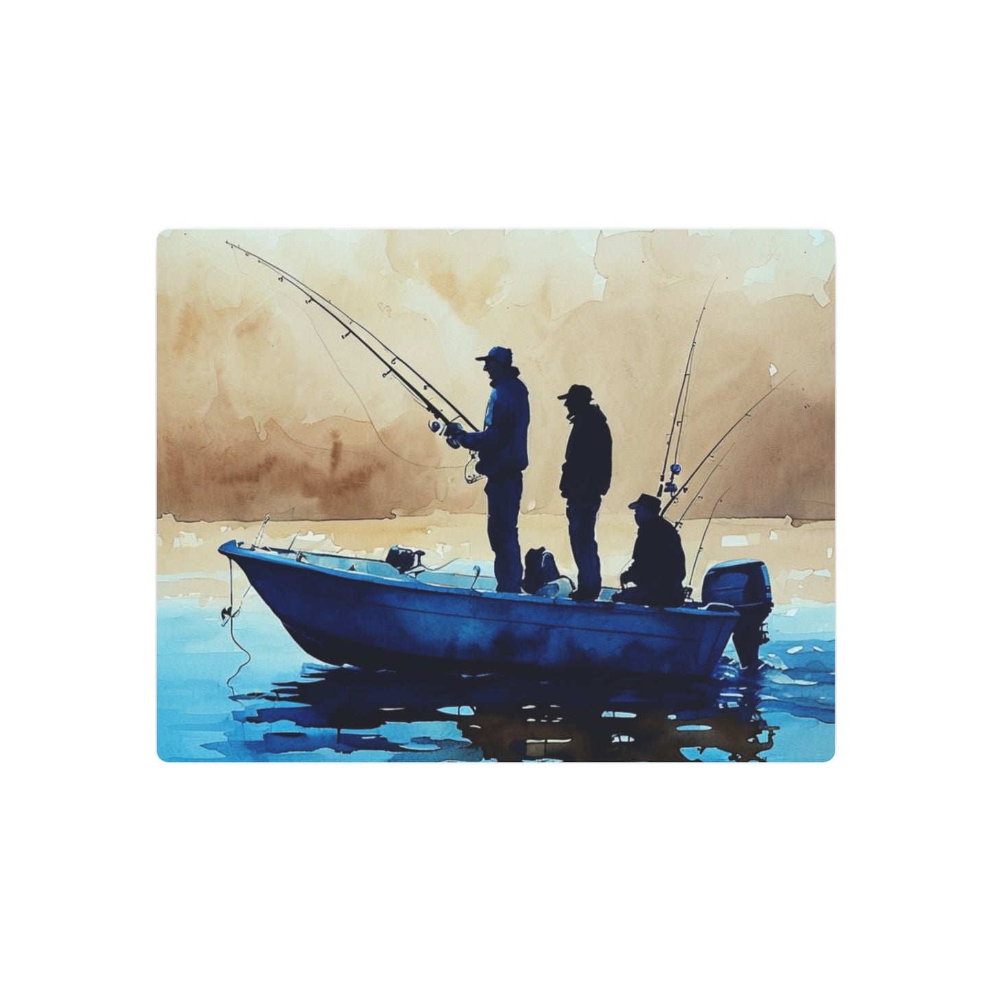 Fishing Metal Art Sign - Perfect Gift for Fishermen, Man Cave Decor, Nautical Wall Art, Outdoor Enthusiast Gift, Fishing Lover Decor
