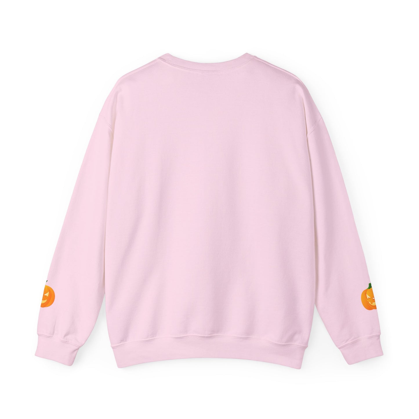 Halloween Pumpkin Sweatshirt, Cozy Fall Apparel, Unisex Crewneck for Halloween, Autumn Casual Wear, Fun Gift Idea