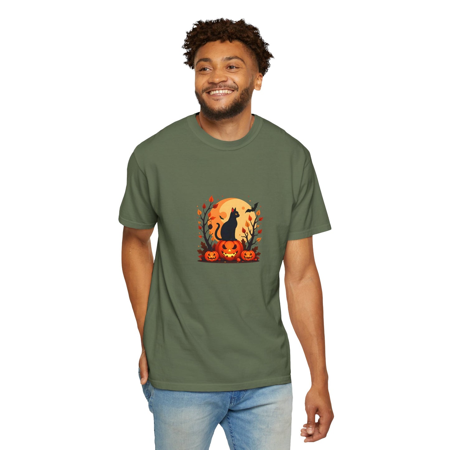 Unisex Garment-Dyed T-shirt - Halloween