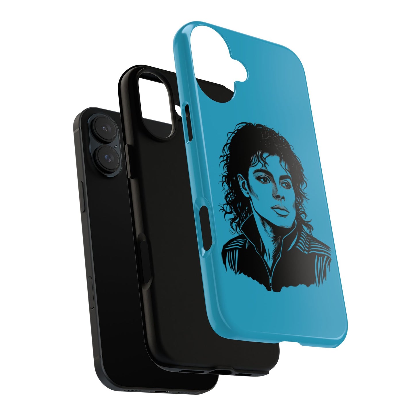 Michael Jackson Phone Case - Tough Cases, Pop Music Gifts, Retro Art, Unique Phone Accessories, Vintage Design