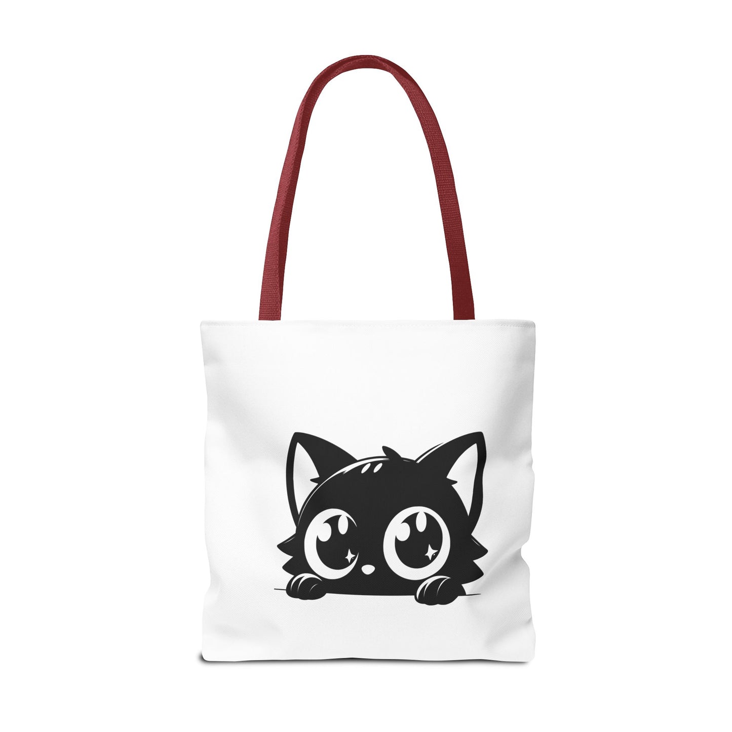 Adorable Cat Face Tote Bag | Cute Kitten Shopping Bag | Gift for Cat Lovers | Everyday Use | Eco-Friendly Accessory