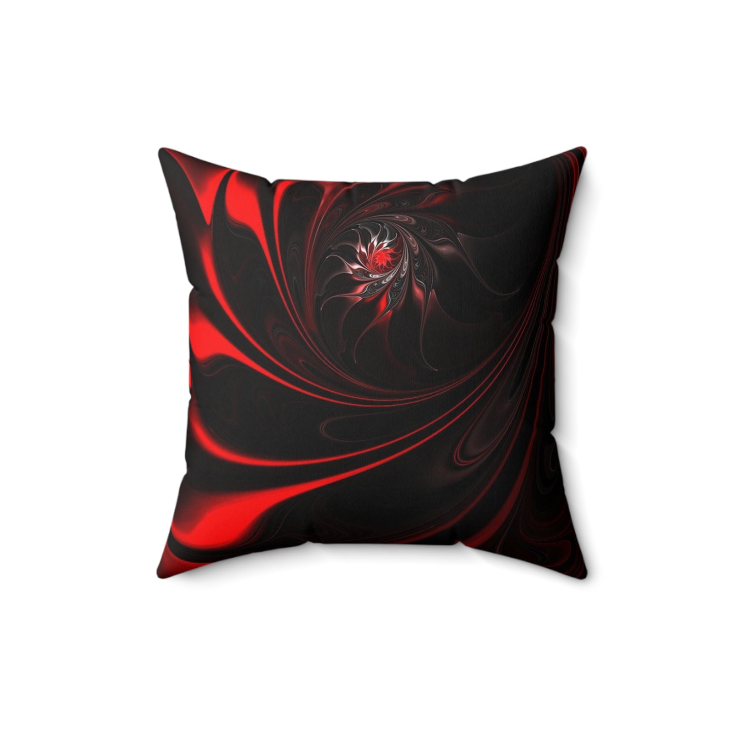 Bold Swirl Design Pillow, Abstract Home Decor Cushion, Modern Living Room Accessory