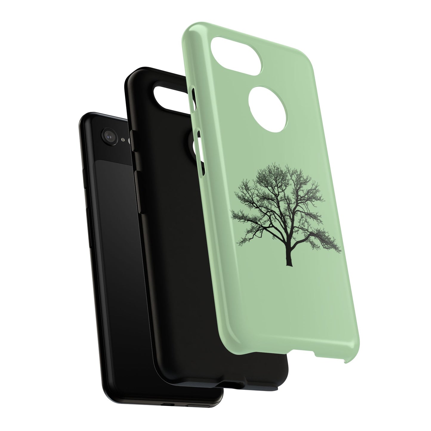 Minimalist Tree Phone Case, Nature-Inspired Phone Cover, Eco-Friendly Cell Phone Accessory, Perfect Gift for Nature Lovers