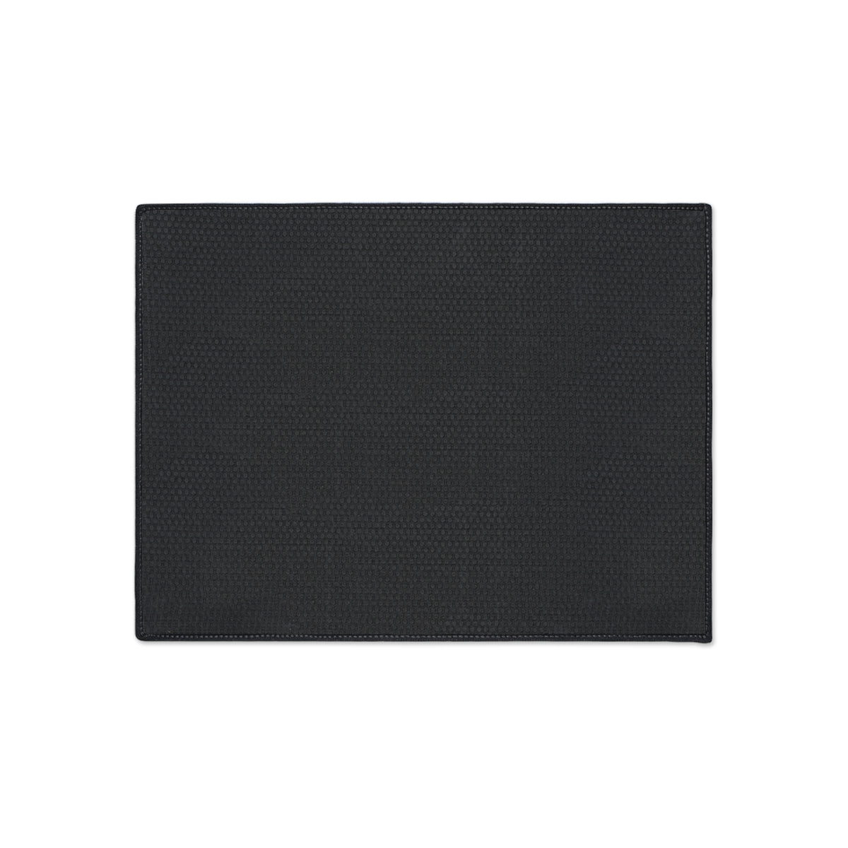 Monogram Heavy-Duty Floor Mat — Green Textured Doormat with Script "A"
