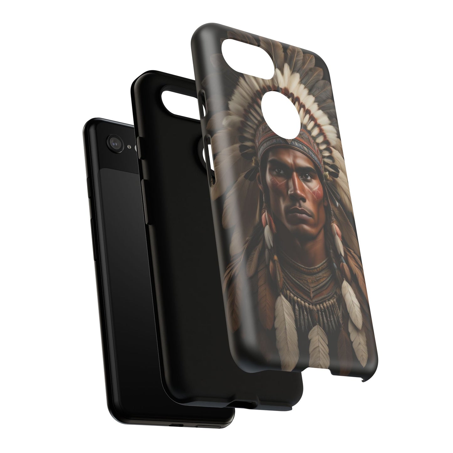 Native American Art Phone Case, Strong Culture Design, Unique Gift for Him or Her, Tough Cases, Customizable Protector, Tribal Style
