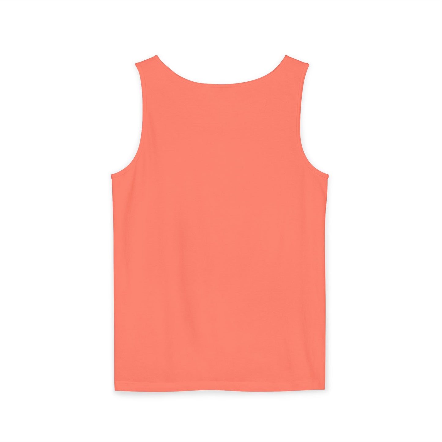 5-Star "WANTED" Garment-Dyed Tank Top, Unisex Summer Shirt, Gift for Him/Her, Trendy Casual Wear, Pool Party Outfit, Unique Graphic Tee